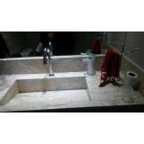 lavatório de granito de canto preço Parque Residencial da Lapa