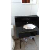 lavatórios de granito com saia Parque Residencial da Lapa