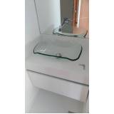 lavatórios de granito para banheiro Pompéia