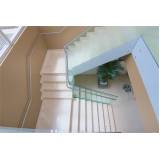 quanto custa escada de mármore crema marfil Casa Verde