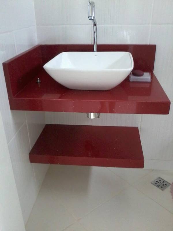 Lavatório de Mármore para Banheiro Pequeno Preço Carandiru - Lavatório de Granito com Saia Lavatório de Mármore para Banheiro Pequeno Preço Carandiru - Lavatório de Granito com Saia
